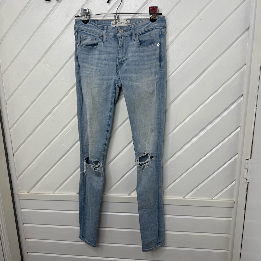 bercrombie and fitch skinny jeans W 25 L 31